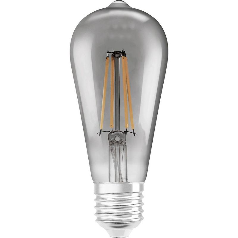 Foto van Ledvance led-lamp energielabel: f (a - g) 4058075609839 e27 6 w warmwit