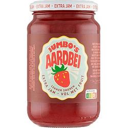 Foto van Jumbo'ss extra jam aardbei 430 g