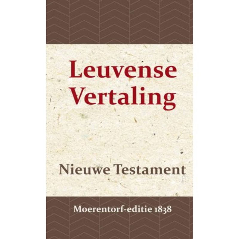 Foto van Leuvense bijbel nieuwe testament