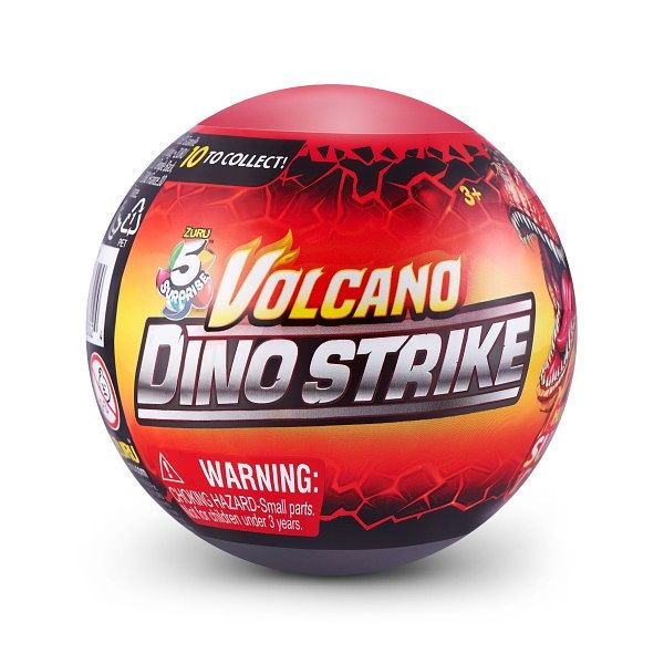 Foto van 5 surprise dino strike series 4