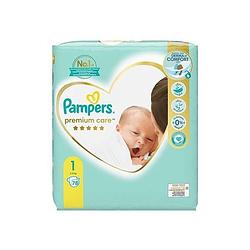 Foto van Pampers - premium care - maat 1 - mega pack - 78 luiers