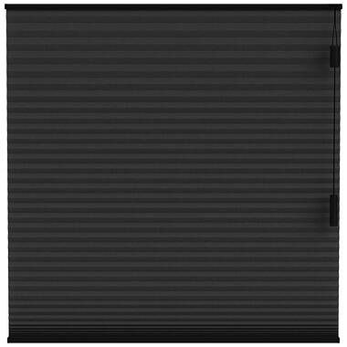 Foto van Fenstr plisségordijn boston dubbel 25mm lichtdoorlatend - zwart (15020) - leen bakker