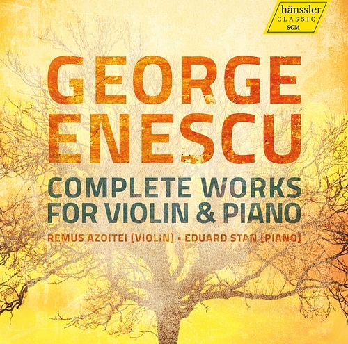 Foto van Enescu: complete works for violin & piano - cd (4010276026785)