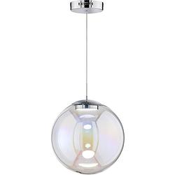 Foto van Wofi grace 6164.01.01.8400 led-hanglamp 14 w chroom