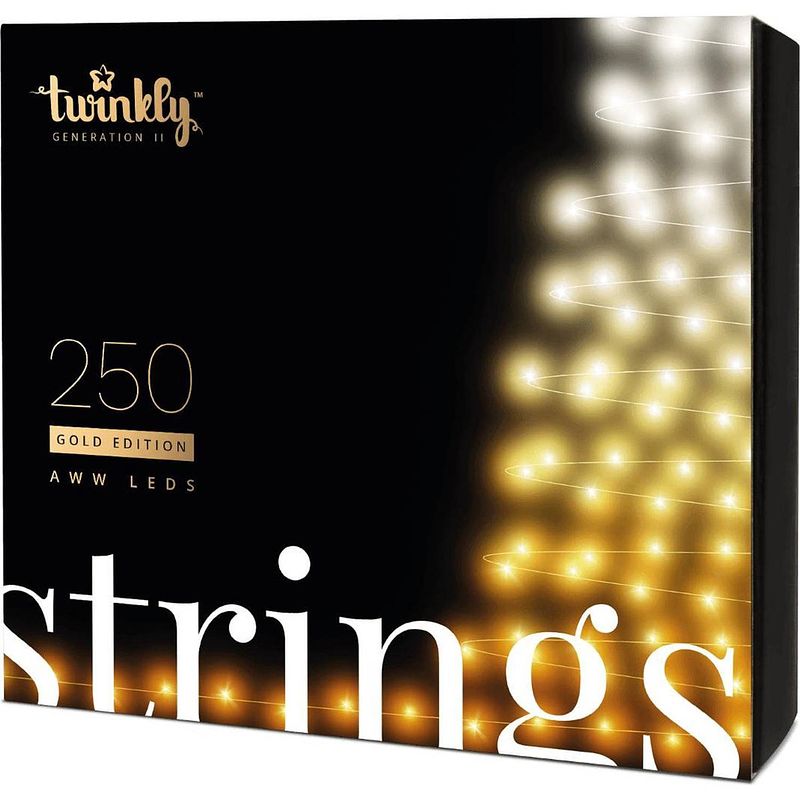 Foto van Twinkly led kerstverlichting 250 lampjes aww voor binnen en buiten