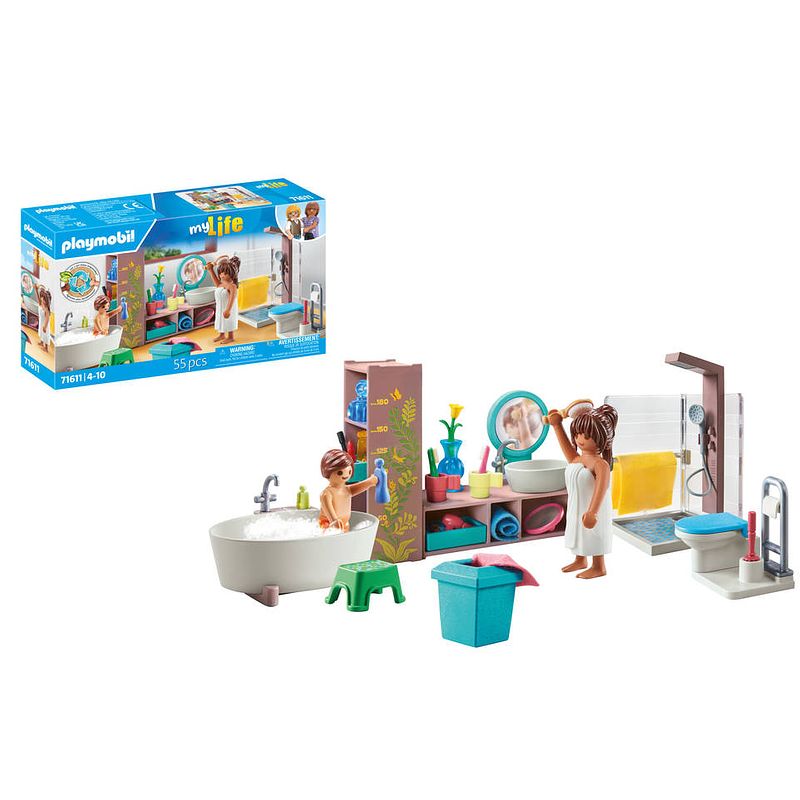 Foto van Playmobil my life badkamer 71611