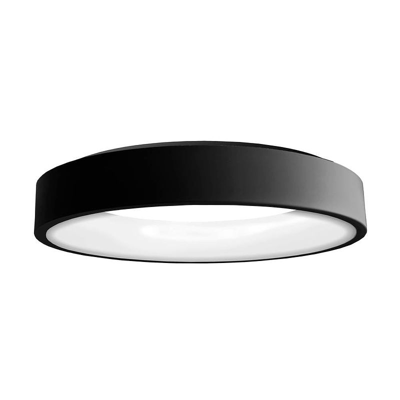 Foto van Deko light sculptoris 348185 plafondopbouwarmatuur led vast ingebouwd energielabel: e (a - g) 60 w diepzwart (ral 9005)