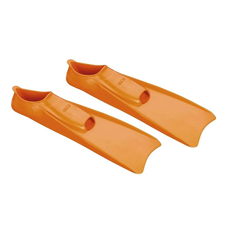 Foto van Beco zwemvliezen rubber unisex oranje maat 46-47