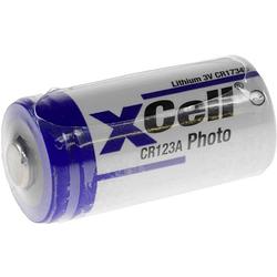 Foto van Xcell photo123 cr123a fotobatterij lithium 1550 mah 3 v 1 stuk(s)
