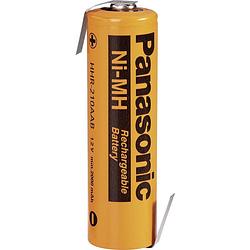 Foto van Panasonic aa 2080 lf-z speciale oplaadbare batterij aa (penlite) z-soldeerlip nimh 1.2 v 2000 mah