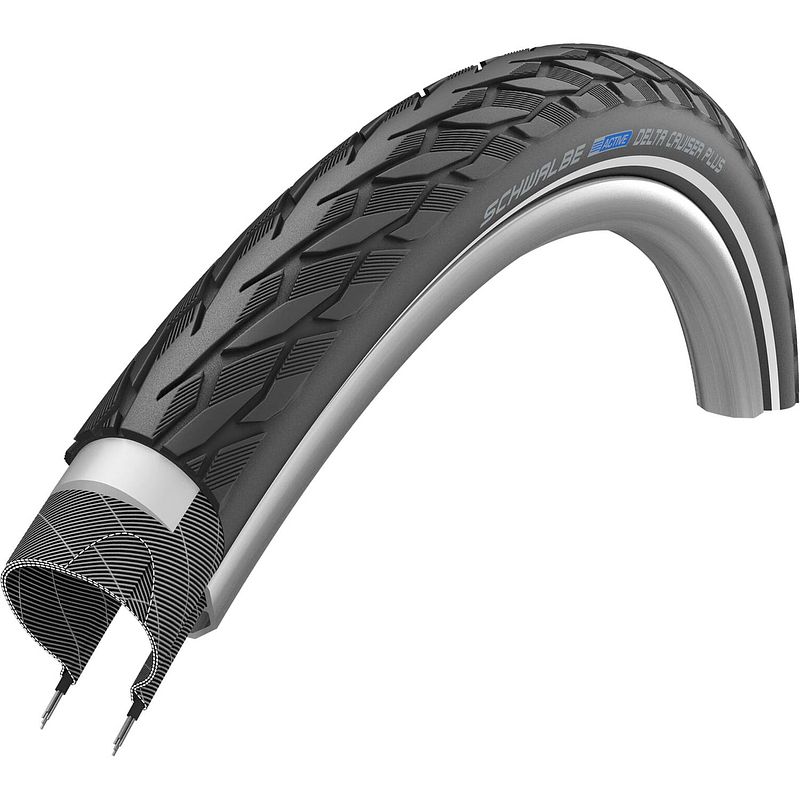 Foto van Schwalbe buitenband cruiser plus 26 x 2.00 zw refl