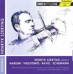 Foto van Henryk szeryng plays nardini, vieuxtemps, ravel, s - cd (4010276027737)