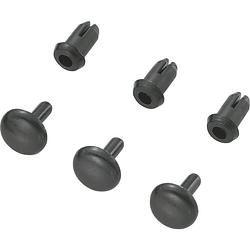 Foto van Tru components tc-srr-355k203 klinknagel gat diameter 3 mm zwart 1 stuk(s)