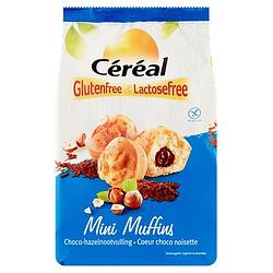 Foto van Cereal glutenfree & lactosefree mini muffins chocohazelnootvulling 6 x 30g bij jumbo
