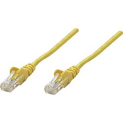 Foto van Intellinet 730440 rj45 netwerkkabel, patchkabel cat 6 u/utp 20.00 m geel 1 stuk(s)