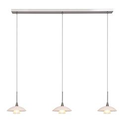 Foto van Steinhauer hanglamp tallerken led 2654st staal