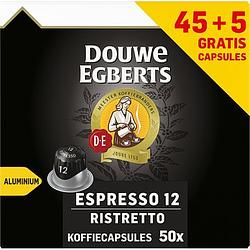 Foto van Douwe egberts espresso ristretto koffiecups 45 + 5 gratis bij jumbo