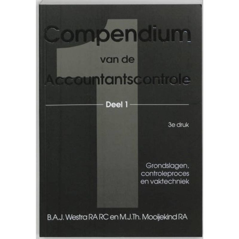 Foto van Compendium van de accountantscontrole 1