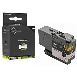 Foto van Inktmedia® -navulinkt - geschikt brother lc-3237bk / lc-3239bk xl inktcartridge zwart - navul inkt - refill inkt