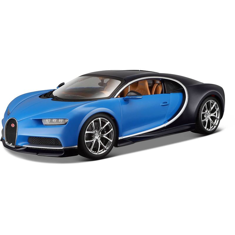 Foto van Auto bburago bugatti chiron schaal 1:43