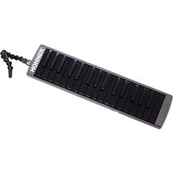 Foto van Hohner airboard carbon 32 zwart melodica 32 toetsen met blowflow™ mondstuk