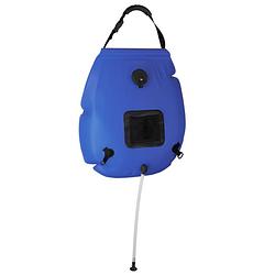 Foto van Vidaxl douchezak camping 20 l pvc blauw