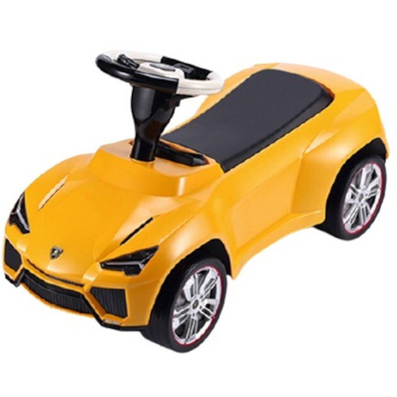 Foto van Happy baby loopauto lamborghini urus 70 x 38,2 cm geel/zwart