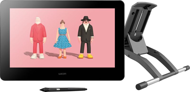 Foto van Wacom cintiq pro 16 (2021) + wacom verstelbare standaard