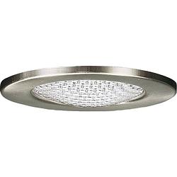 Foto van Paulmann 98449 structure inbouwlamp led, halogeen g4 20 w ijzer (geborsteld)