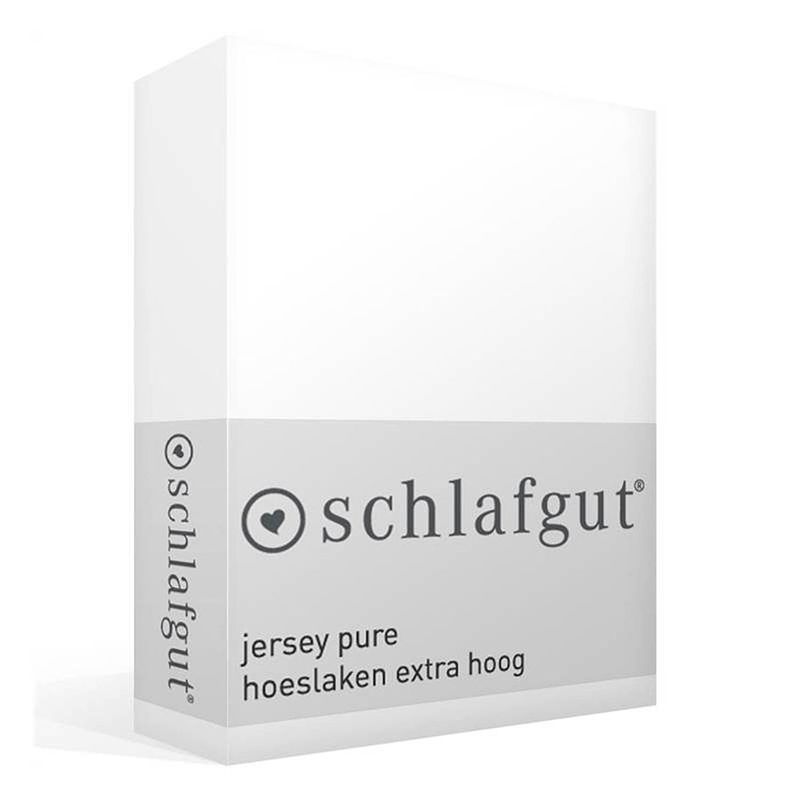 Foto van Schlafgut jersey pure hoeslaken extra hoog