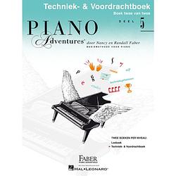 Foto van Hal leonard piano adventures: techniek & voordrachtboek deel 5 nederlandstalige editie