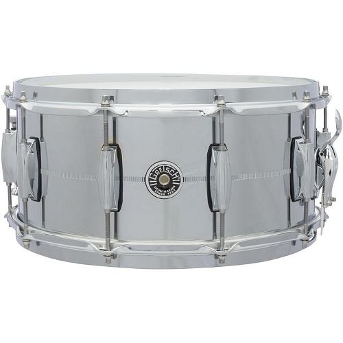 Foto van Gretsch drums gb4161s usa brooklyn chrome snaredrum