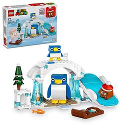 Foto van Lego super mario uitbreidingsset sneeuwavontuur met penguin en familie 71430