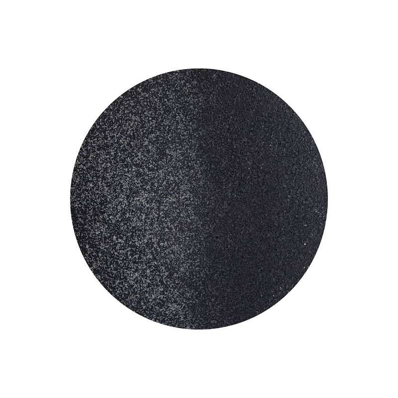 Foto van Ptmd miecke black shimmer iron wall panel round m