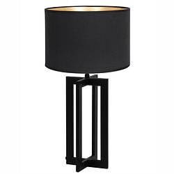 Foto van Light & living mace tafellamp modern zwart