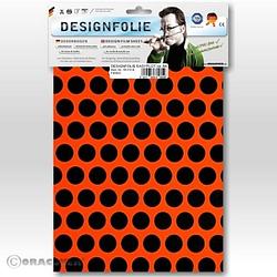 Foto van Oracover 90-064-071-b designfolie easyplot fun 1 (l x b) 300 mm x 208 mm rood-oranje-zwart (fluorescerend)