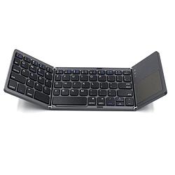 Foto van Silvergear draadloos opvouwbaar qwerty toetsenbord met touchpad - voor smartphones en computers