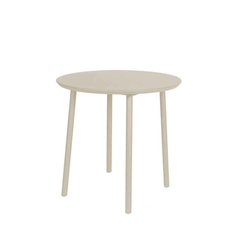 Foto van George table diameter80x75 cm alu pearl grey