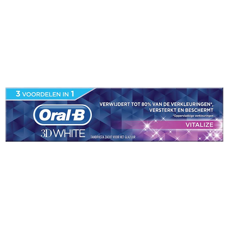 Foto van Oral-b tandpasta 3d white vitalize