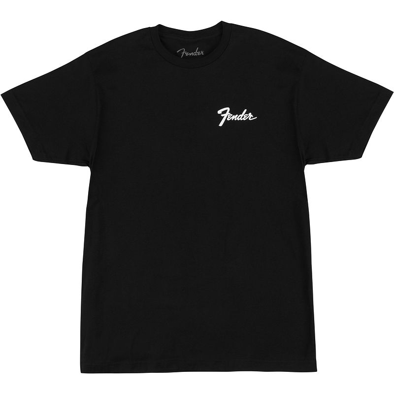 Foto van Fender transition logo tee black xxl