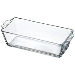 Foto van Chef traiteur ovenschaal van borosilicaat glas - rechthoek - 0.8 liter - 23 x 10 x 6 cm - ovenschalen