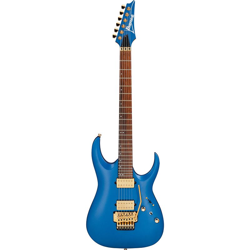 Foto van Ibanez high performance rga42hpt-lbm laser blue matte