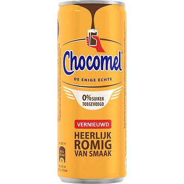 Foto van Chocomel cacaodrank 0% suiker toegevoegd 4x250 ml bij jumbo