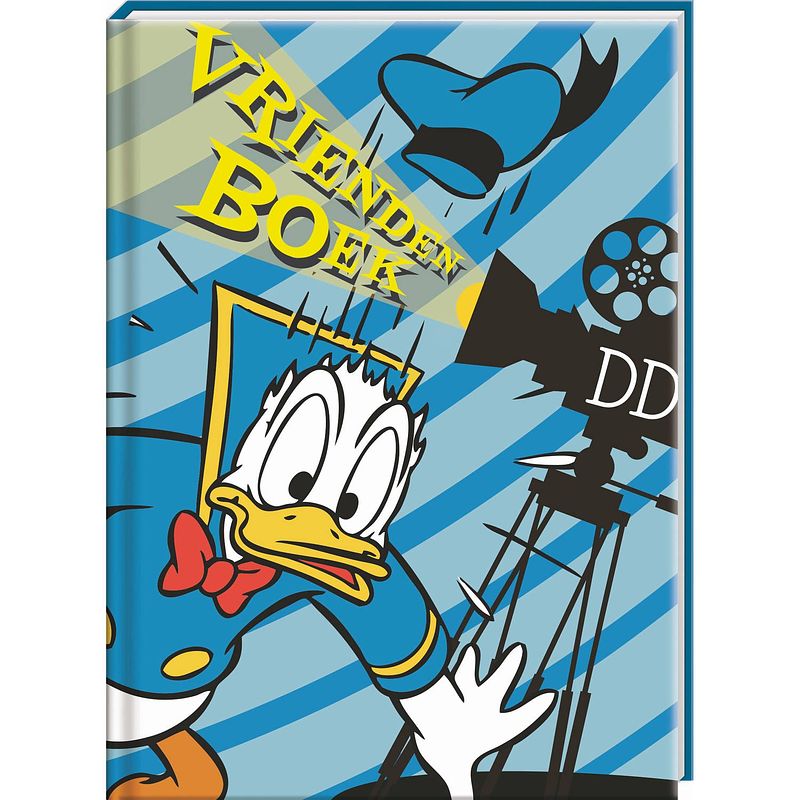 Foto van Interstat vriendenboek donald duck 19 cm blauw