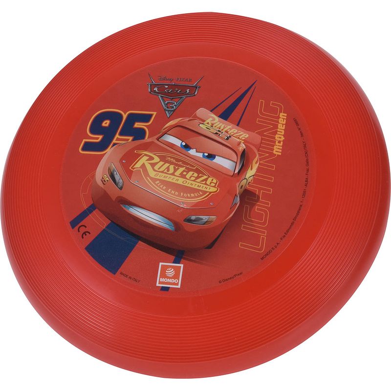 Foto van Mondo frisbee 24 cm disney cars