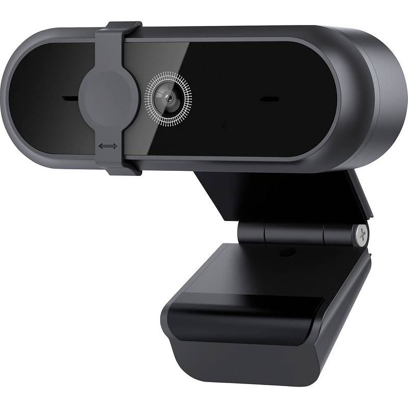 Foto van Speedlink sl-601800-bk hd-webcam 1280 x 720 pixel klemhouder