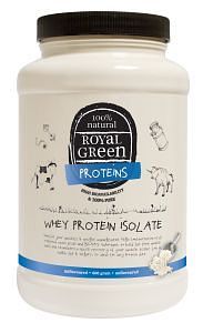 Foto van Royal green whey protein isolate eiwit