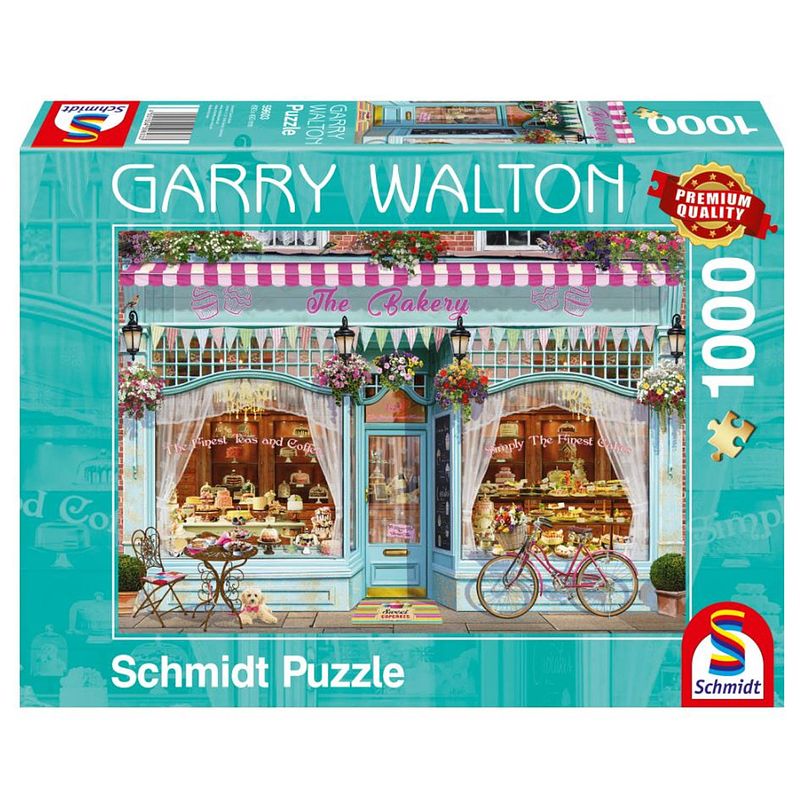 Foto van 999 games legpuzzel bakkerij karton 1000 stukjes