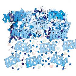Foto van Amscan confetti babyshower jongens 14 gr blauw