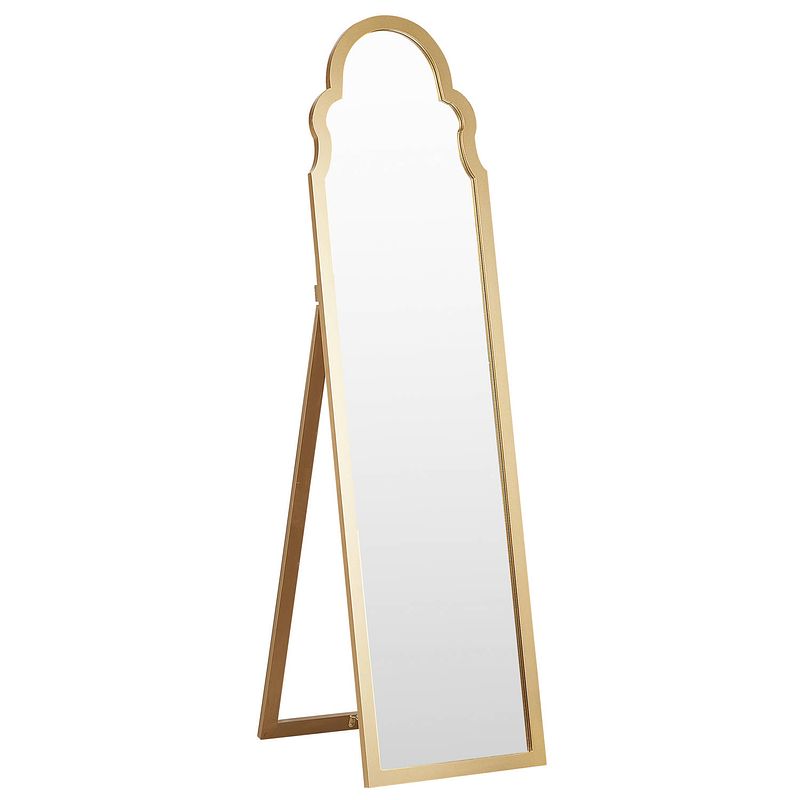 Foto van Beliani chatillon - staande spiegel-goud-mdf